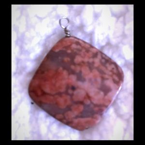Jasper pendant.